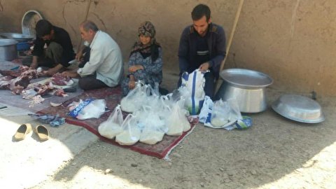 توزیع 125 بسته مواد غذایی در بین نیازمندان شهرستان ایجرود