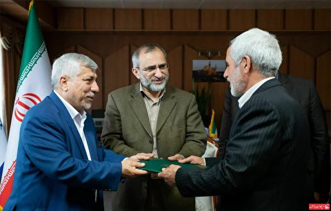 رئیس جدید ستاد توسعه و بازسازی عتبات استان مرکزی معرفی شد+گزارش تصویری