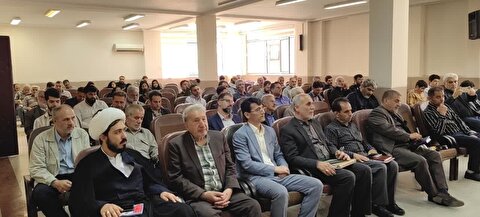 همایش موکبداران شهر کرمانشاه به همت ستاد توسعه و بازسازی عتبات عالیات در مورخ ۹/ ۲ /۱۴۰۳ در محل مجتمع آموزشی ، آموزش و پرورش کرمانشاه برگزار گردید.