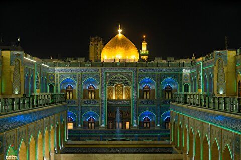 افتتاح صحن حضرت زهرا (س) در نجف اشرف