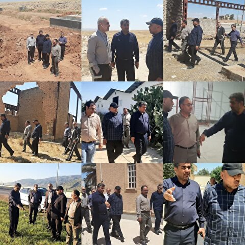 بازدید مدیران محترم بازرسی، مالی ومنطقه ۵ کشوری ستاد توسعه و بازسازی عتبات عالیات در قالب اکیپ بازرسی نظارت ستادی و پروژه های درحال اجرا
