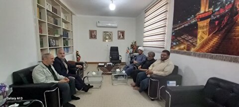 جلسه هیئت امناء ستاد توسعه و بازسازی عتبات عالیات شهرستان قصر شیرین